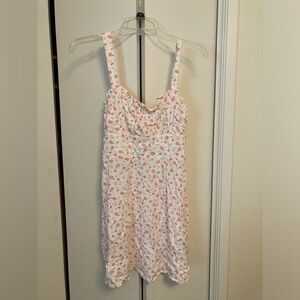 Trixxi White Floral Mini Dress Size Small